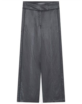 Elms High Shine Blend Bukser - Ebony